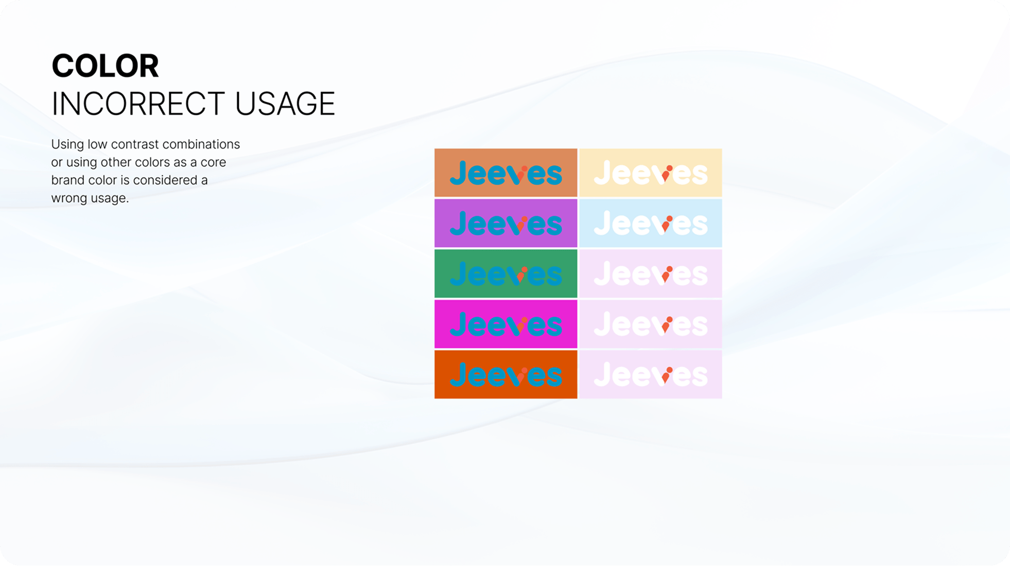 Branding work sample