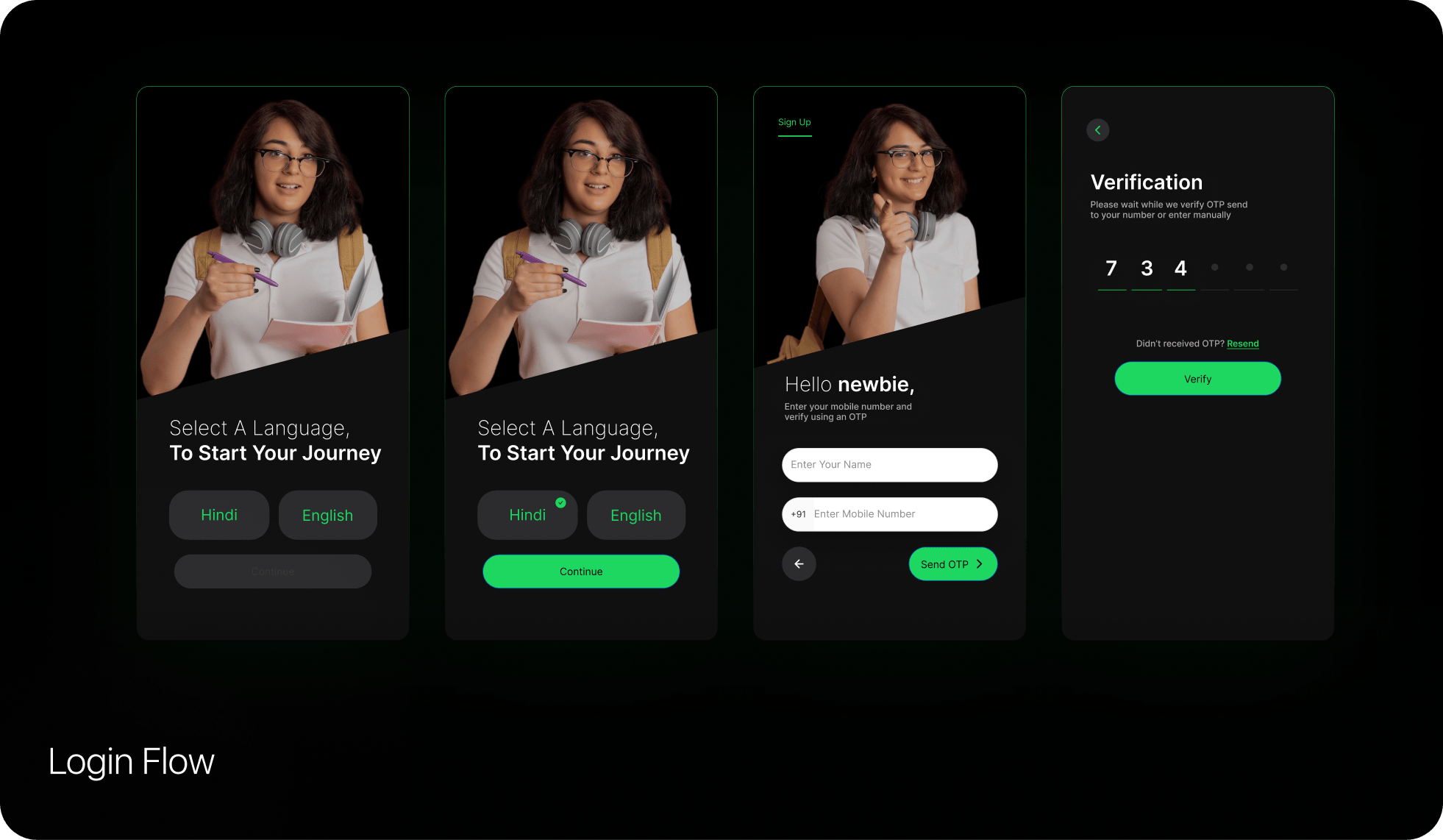 Mobile Design work sample
