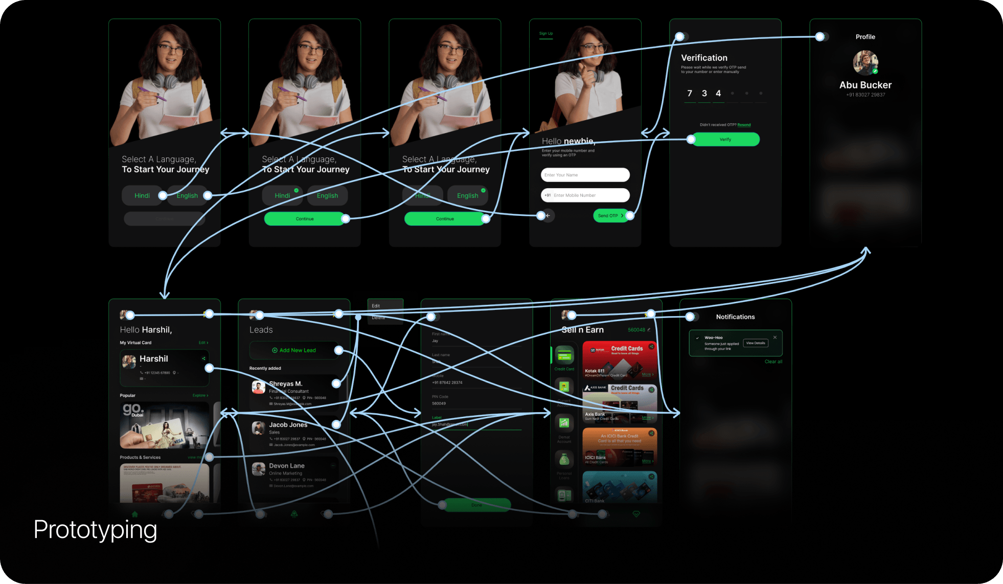 Mobile Design work sample