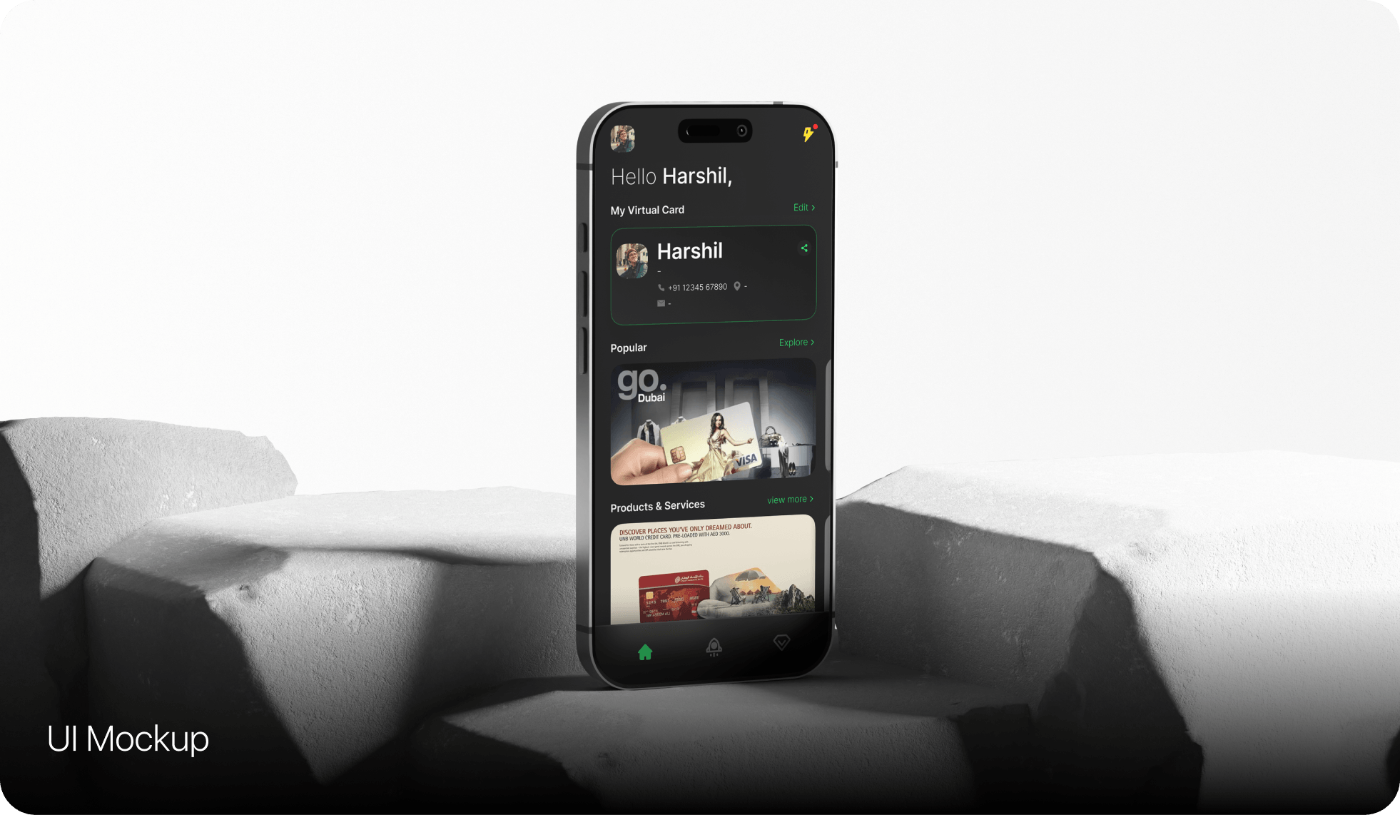 Mobile Design work sample