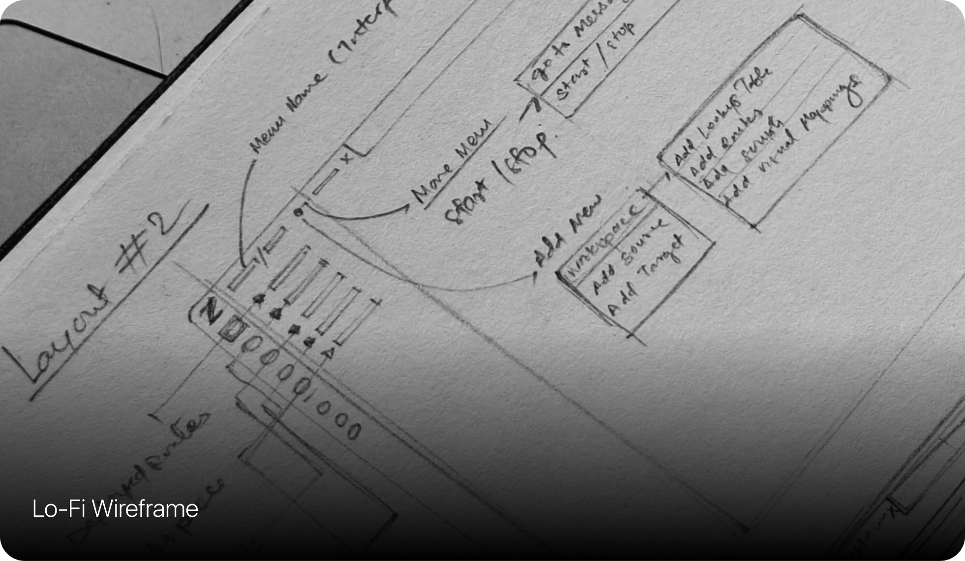 UX & UI work sample