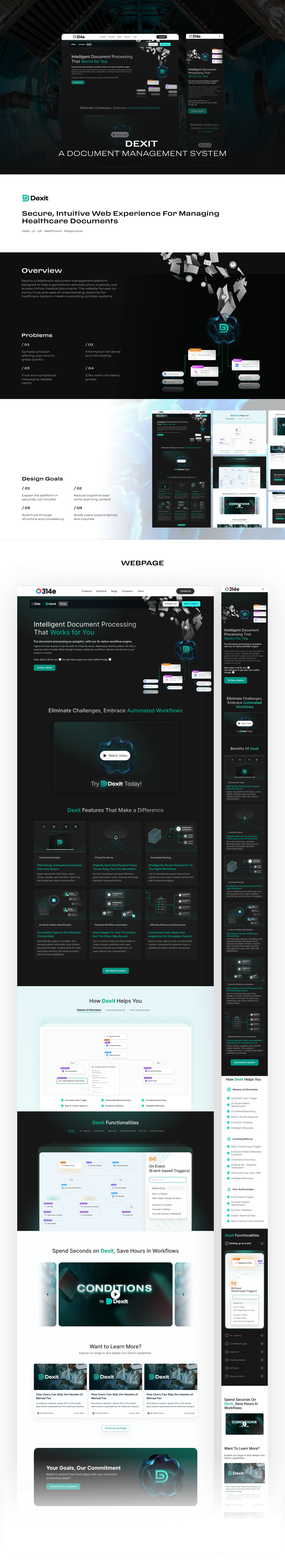 Web Design work sample