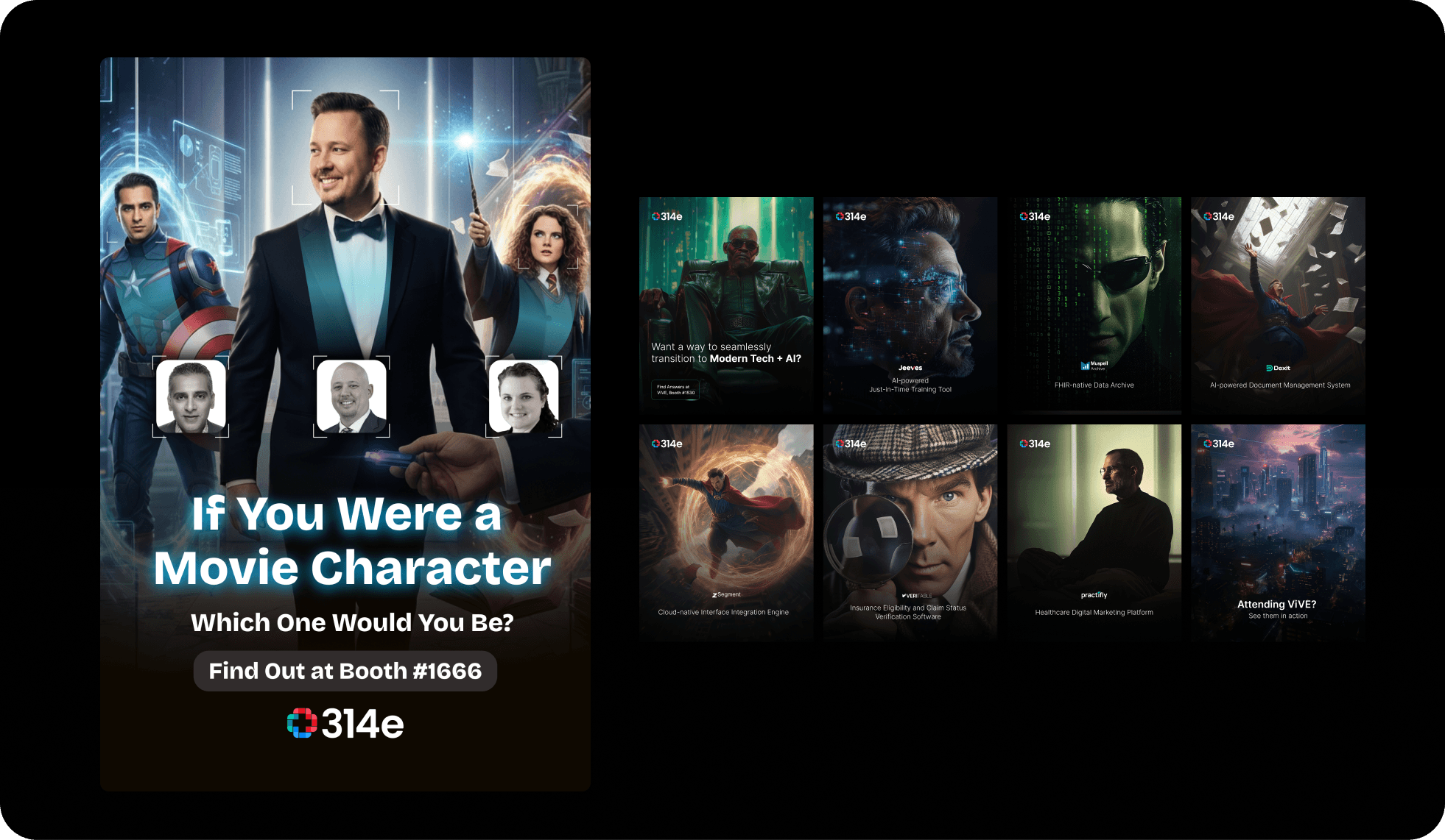 A campaign system across screens and social