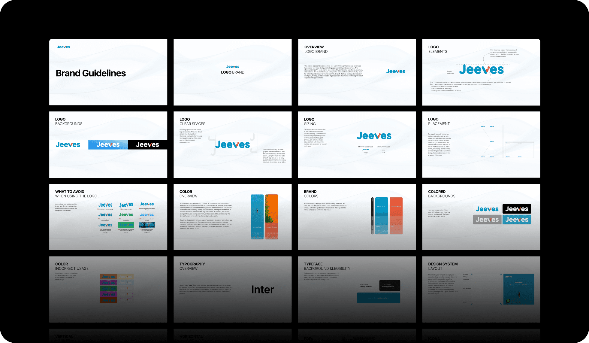 Full Jeeves brand guidelines