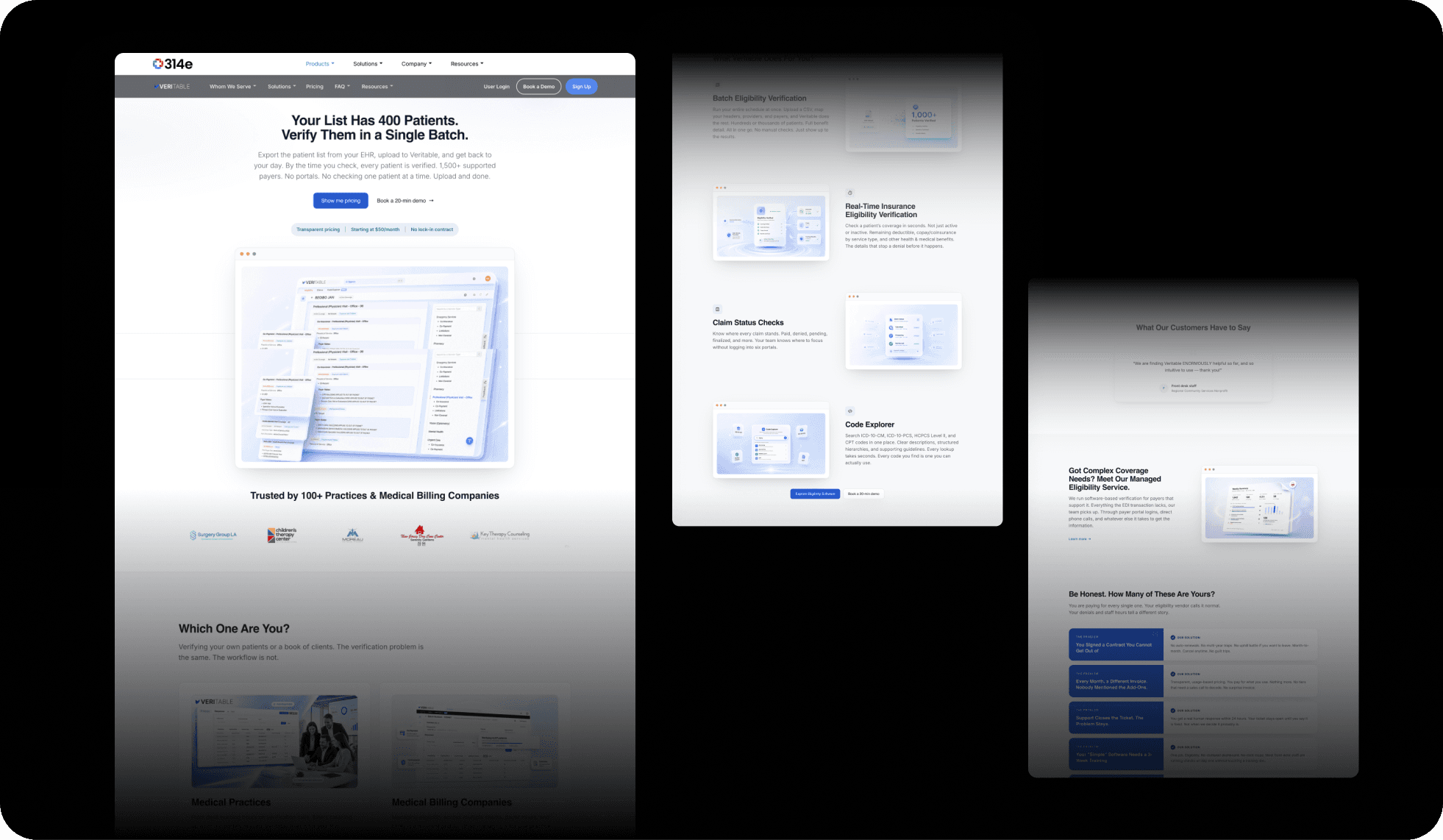 The marketing site